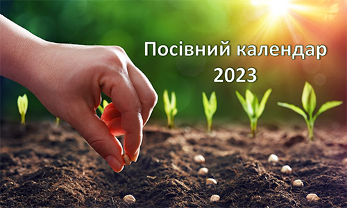 Sowing calendar 2023