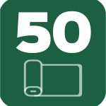Агроволокно темно-зеленое плотность 50