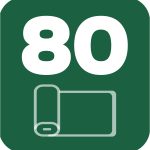 Агроволокно темно-зеленое плотность 80