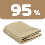 Сітка затіняюча бежева 95%