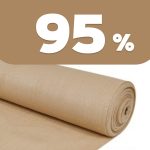 Сітка затіняюча бежева 95%