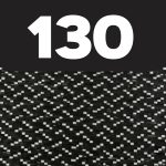 Agricultural fabric HardyTex 130g/m black and white